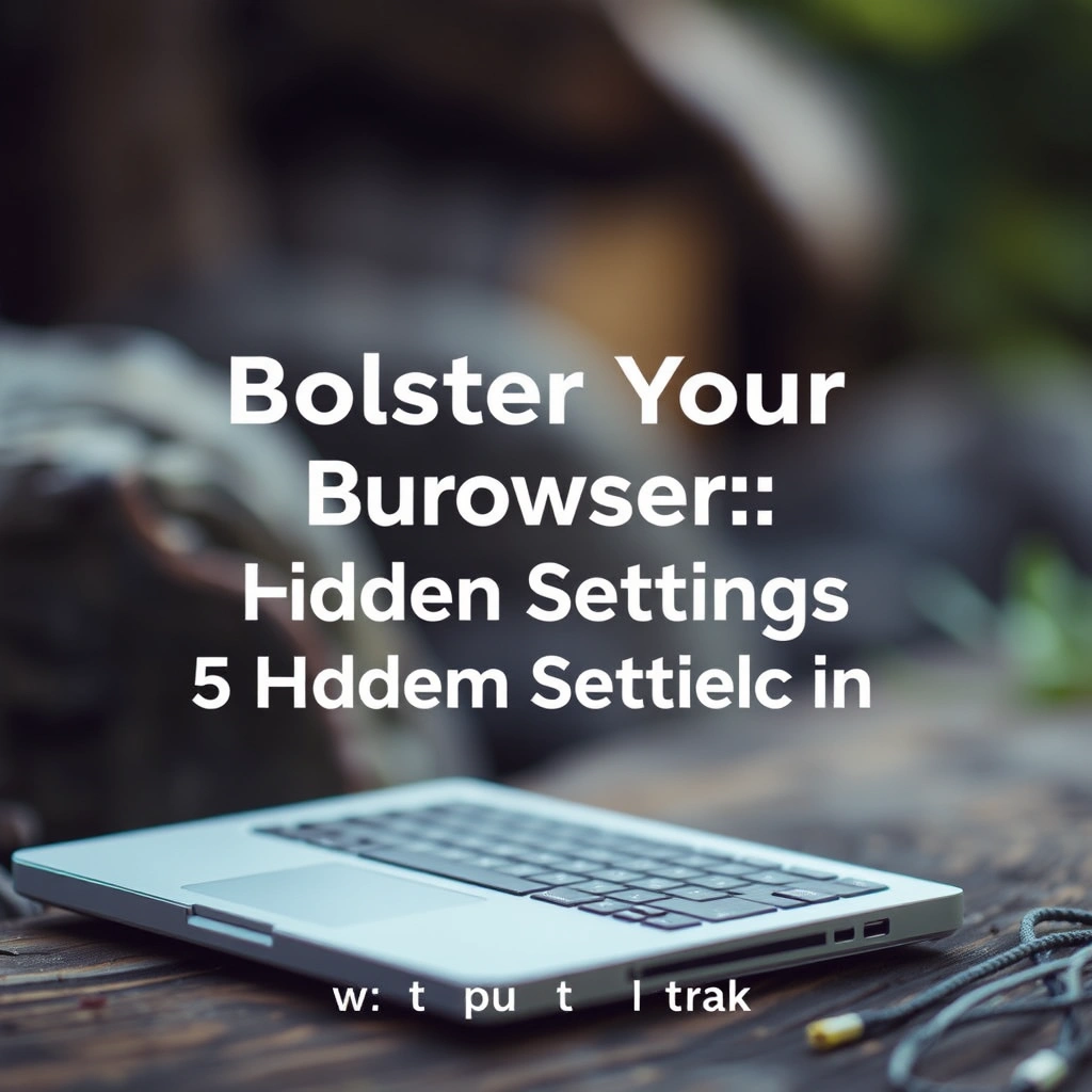 Bolster Your Browser: 5 Hidden Settings for Speed