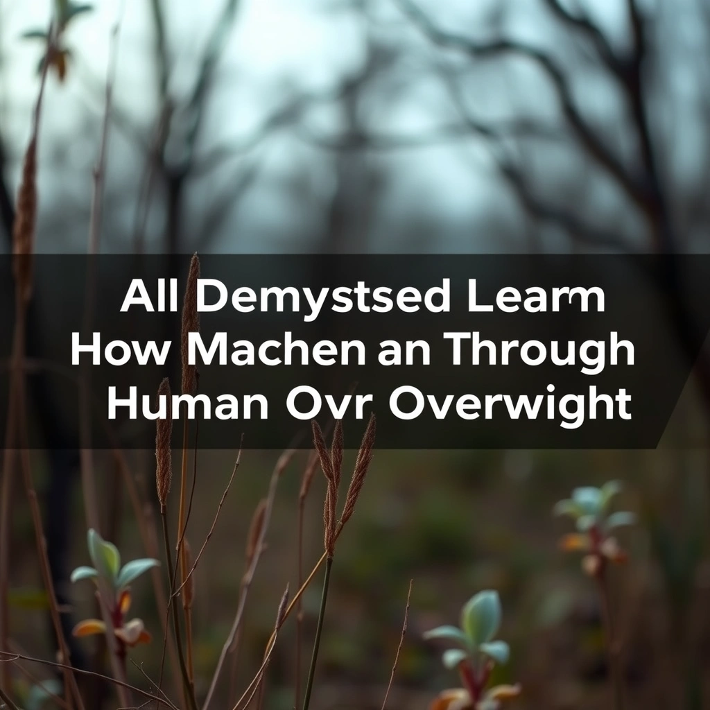 AI Demystified: How Machines Learn Through Human Oversight