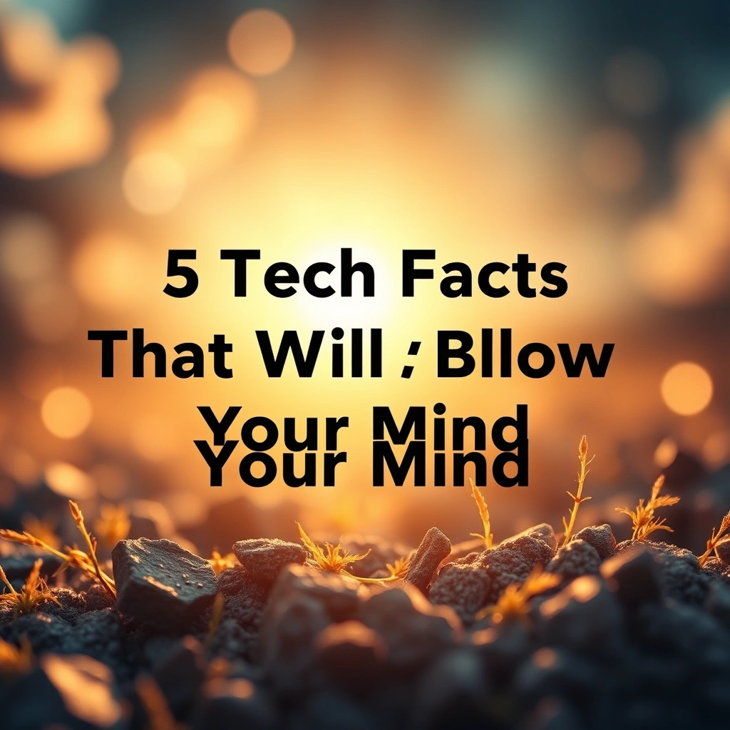 5 Tech Facts That Will Blow Your Mind